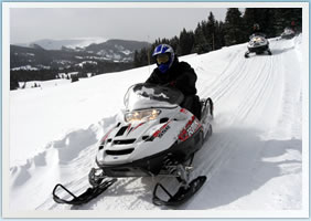 Copper Mountain Snowmobiling at Fremont Pass